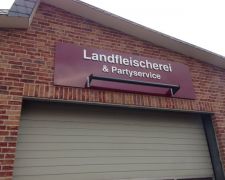 Acryleinzelbuchstaben mit LED-Beleuchtung