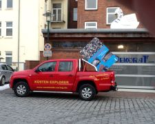 Promotion-Fahrzeug "Bücher unterwegs"